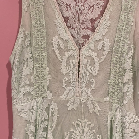 Intricate mint green FP lacey DRESS - Picture 4 of 10